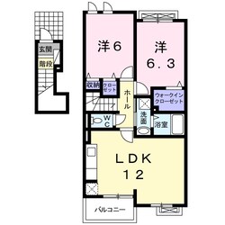 クラリオン　ヒルズの物件間取画像